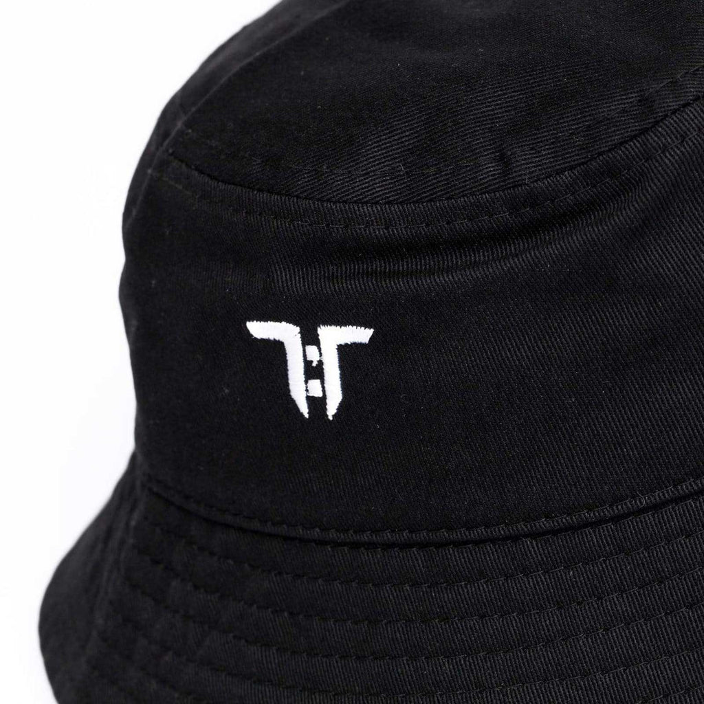 Tokyo Time Kids Bucket Hat: TT Logo (Black)