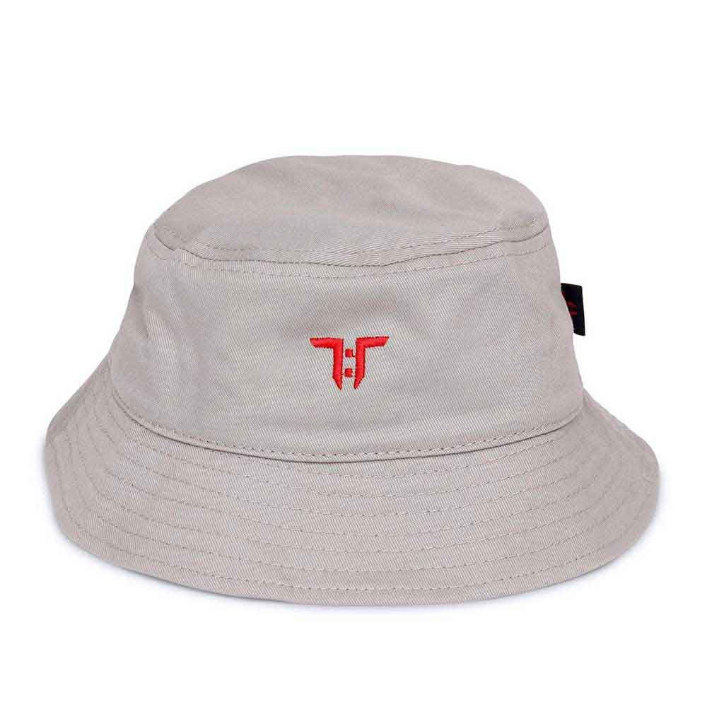 Tokyo Time Kids Bucket Hat: TT Logo (Grey)