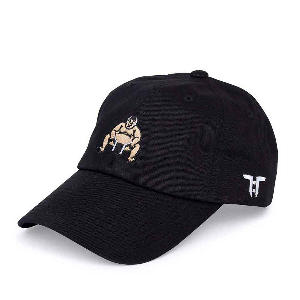 Tokyo Time Unisex Baseball Cap: Sumo (Black)