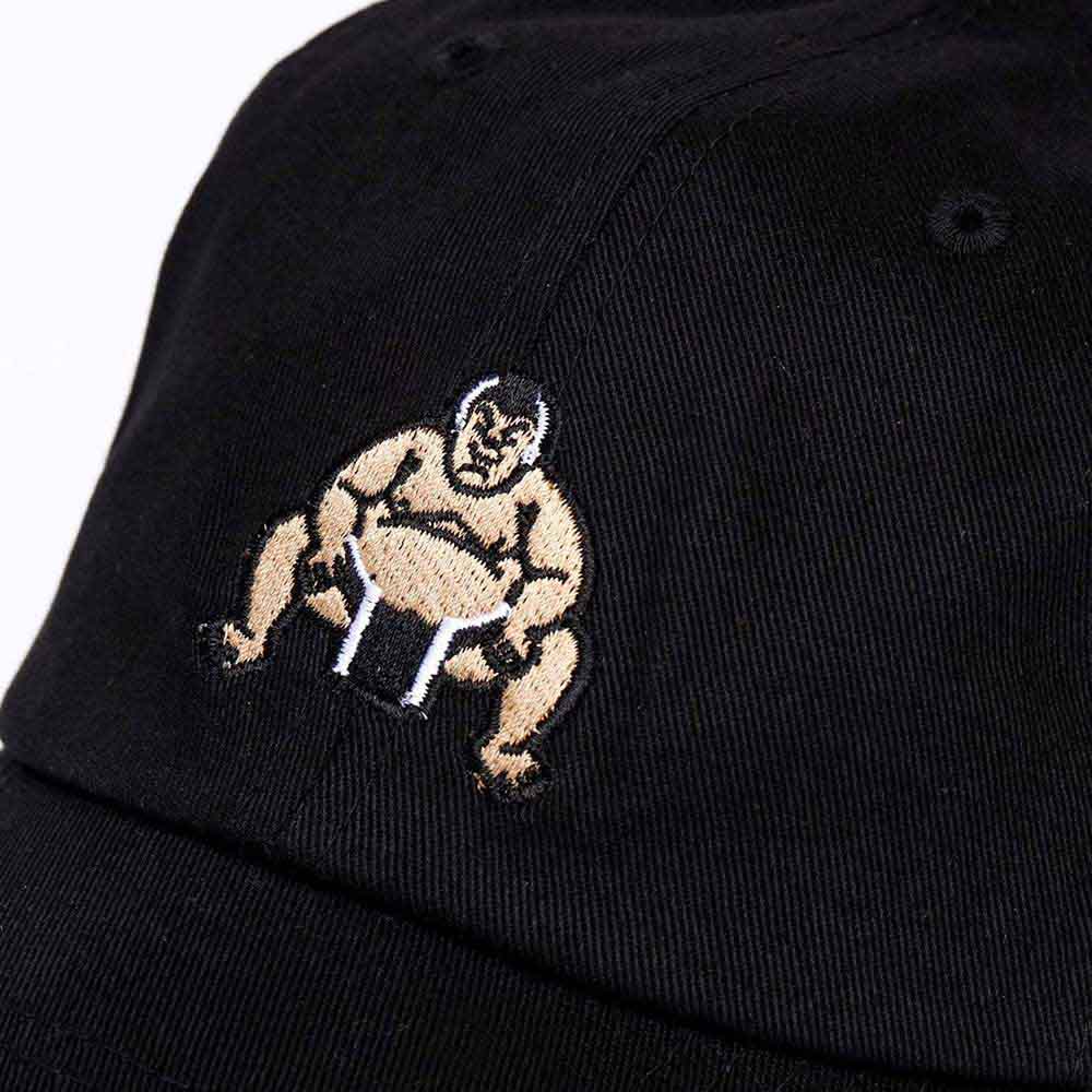 Tokyo Time Unisex Baseball Cap: Sumo (Black)