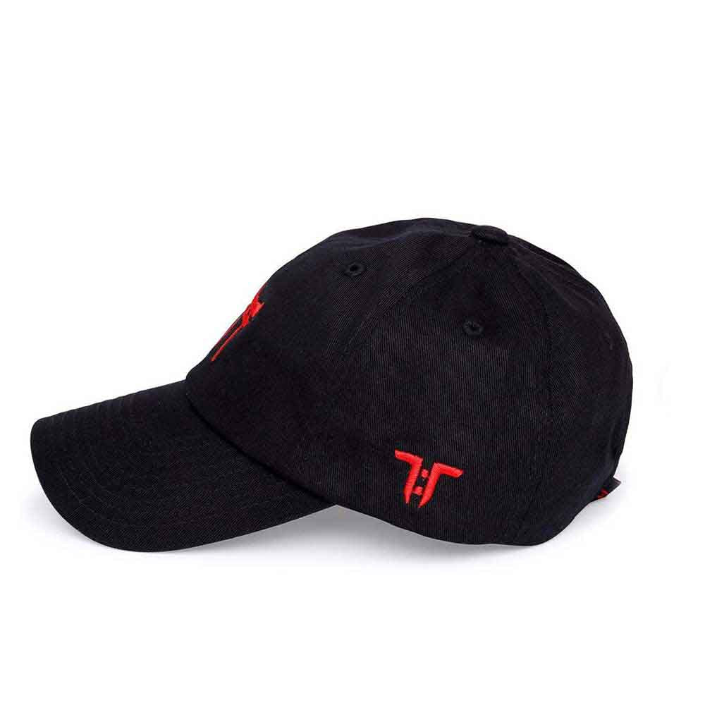 Tokyo Time Unisex Baseball Cap: Temple (Black)