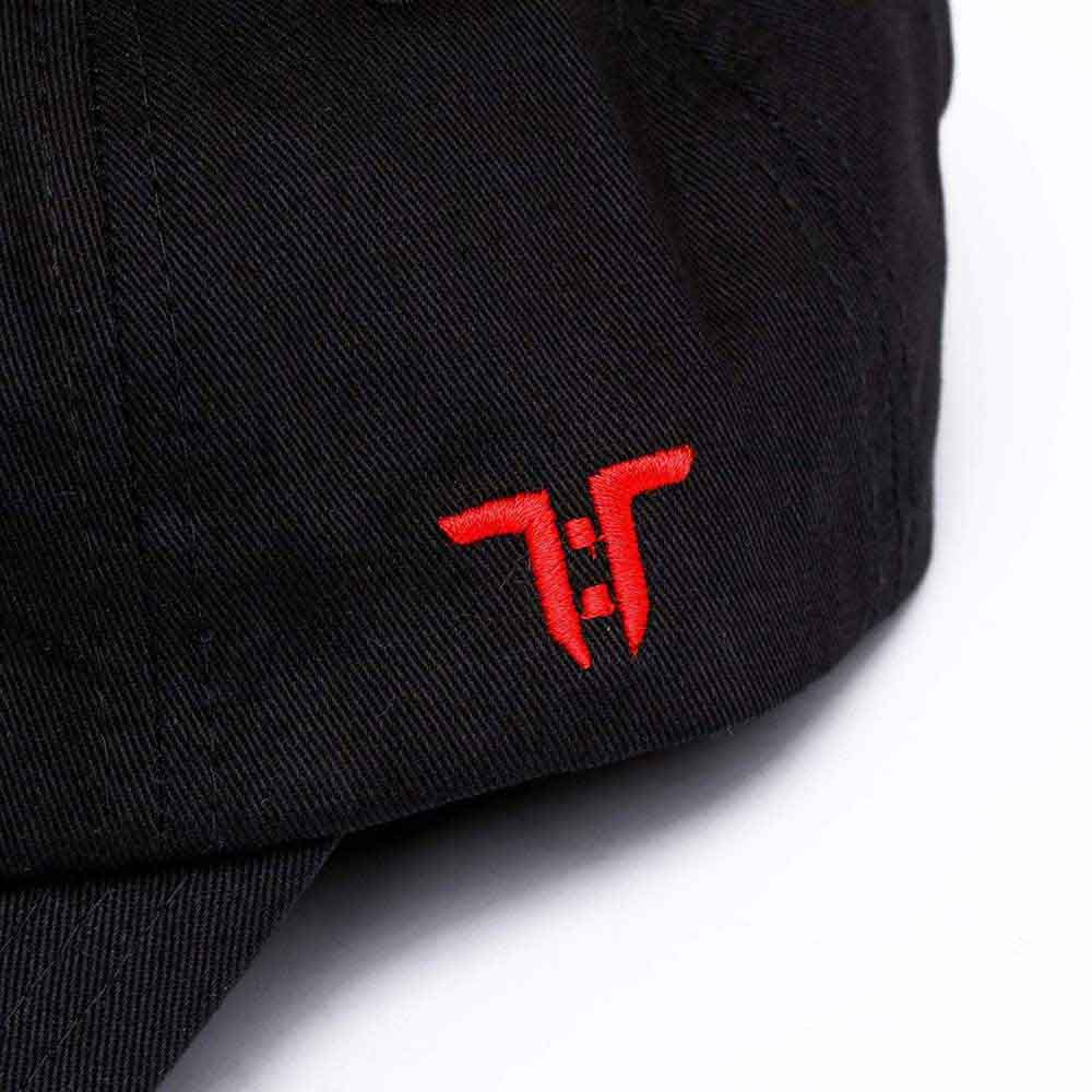Tokyo Time Unisex Baseball Cap: Temple (Black)