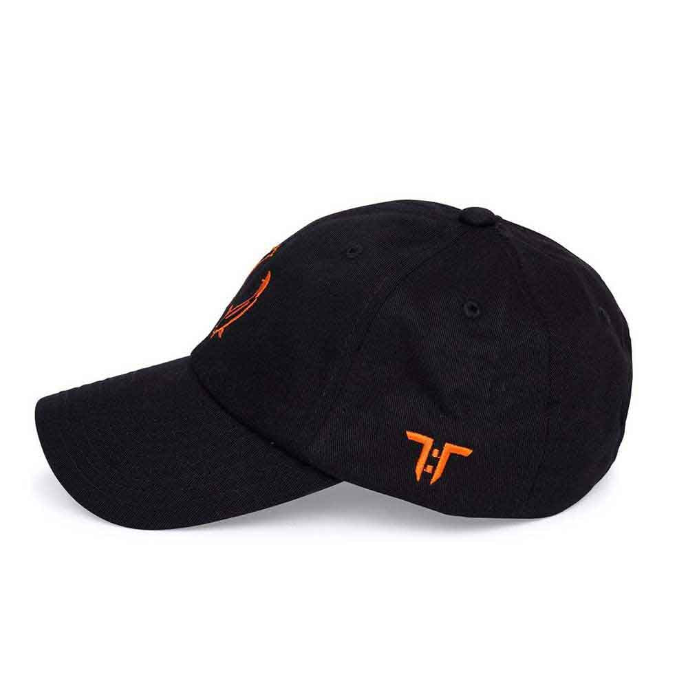 Tokyo Time Unisex Baseball Cap: Koi (Black)