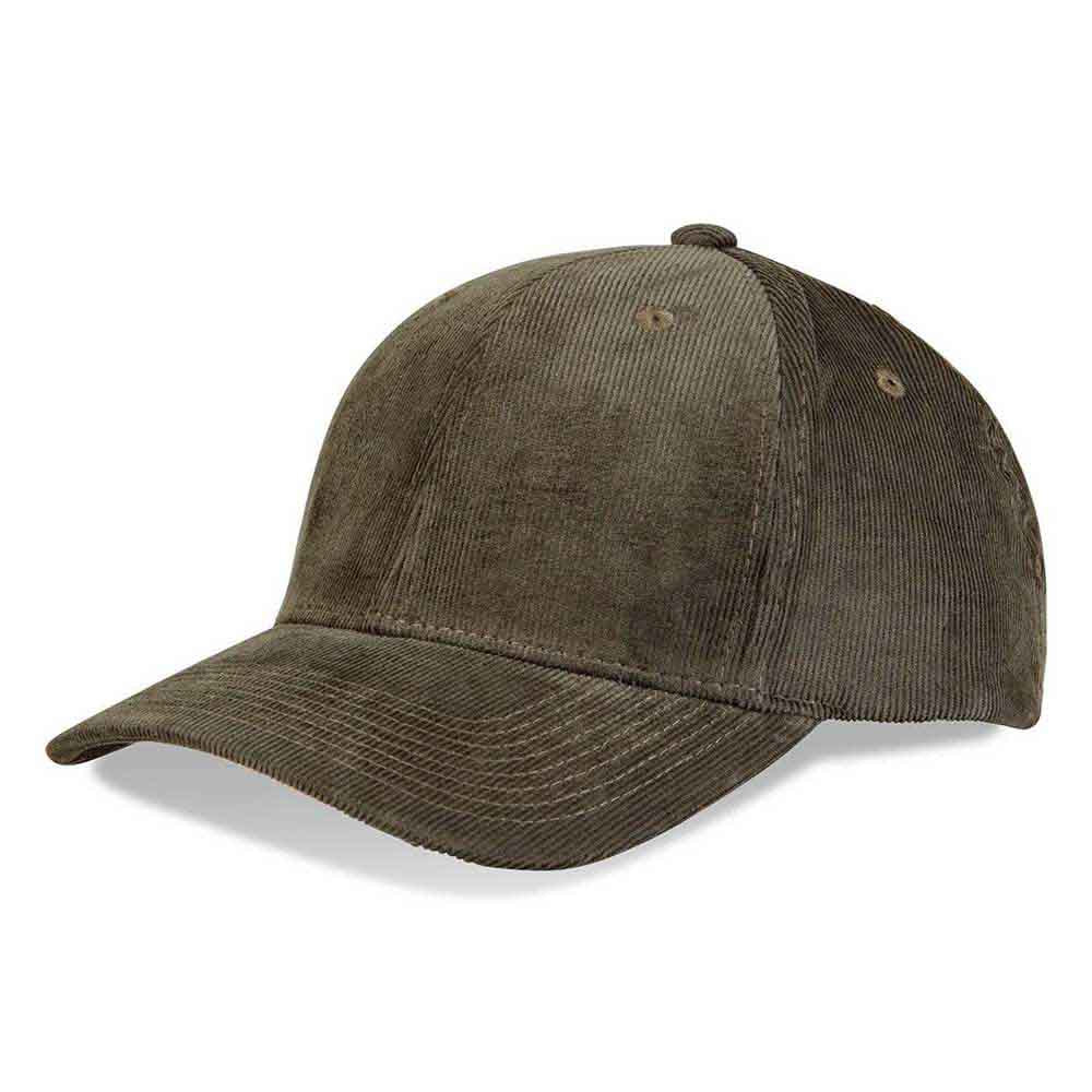 Tokyo Time Unisex Baseball Cap: Base Cord (Olive Green)