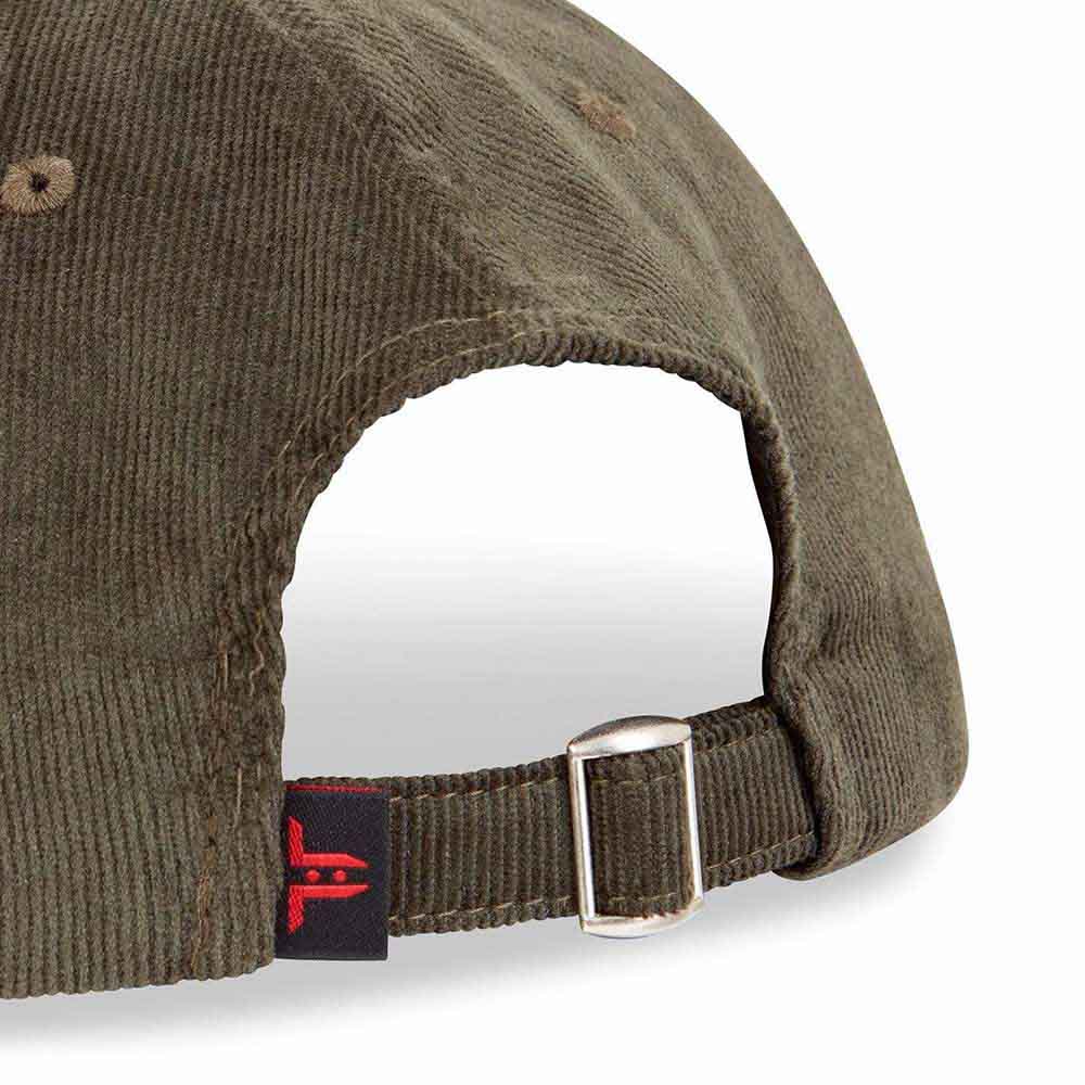 Tokyo Time Unisex Baseball Cap: Base Cord (Olive Green)