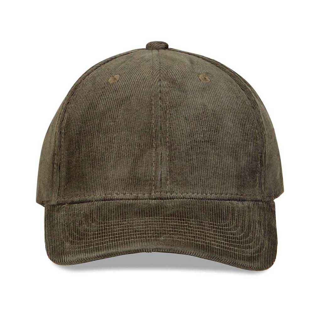 Tokyo Time Unisex Baseball Cap: Base Cord (Olive Green)