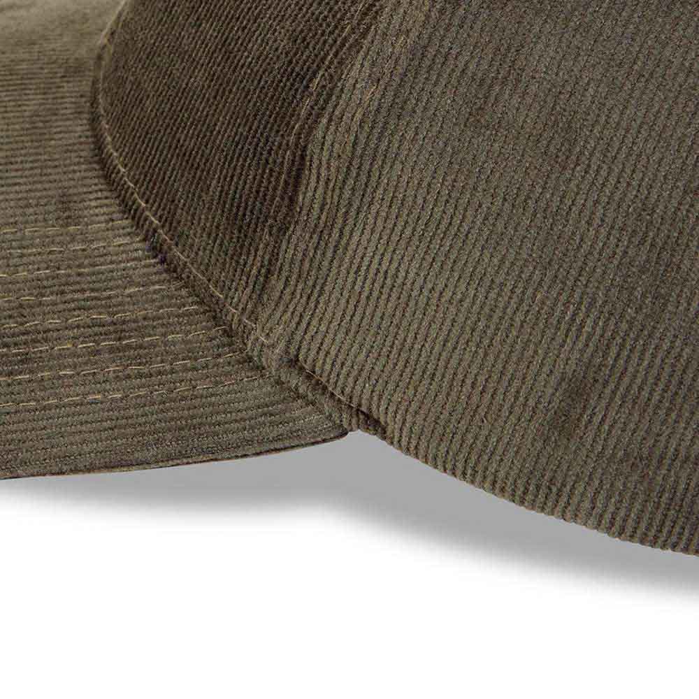 Tokyo Time Unisex Baseball Cap: Base Cord (Olive Green)