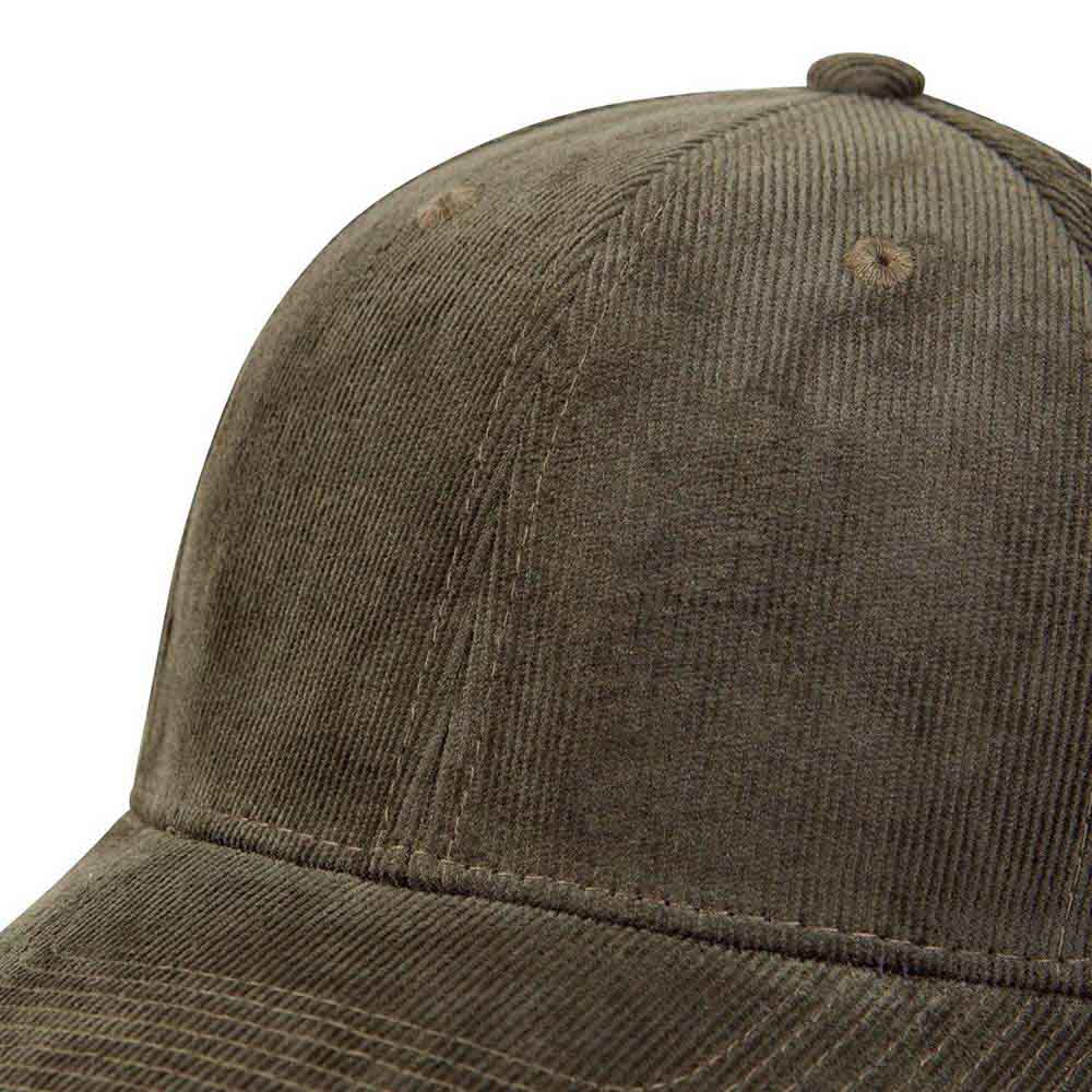 Tokyo Time Unisex Baseball Cap: Base Cord (Olive Green)