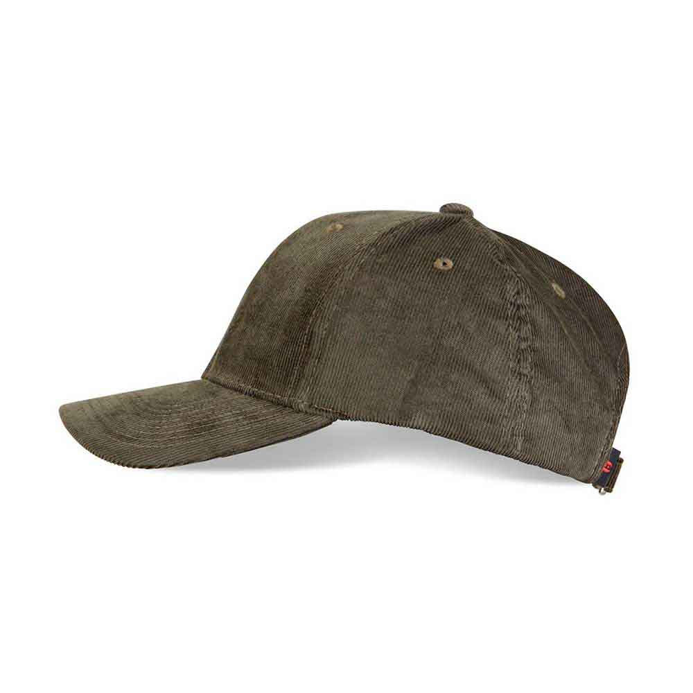 Tokyo Time Unisex Baseball Cap: Base Cord (Olive Green)