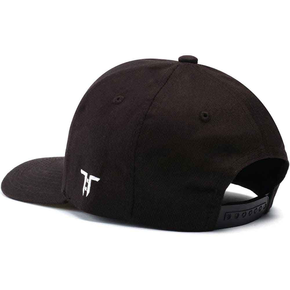 Tokyo Time Unisex Baseball Cap: UFC 3D Cube Logo Graphic (Black)