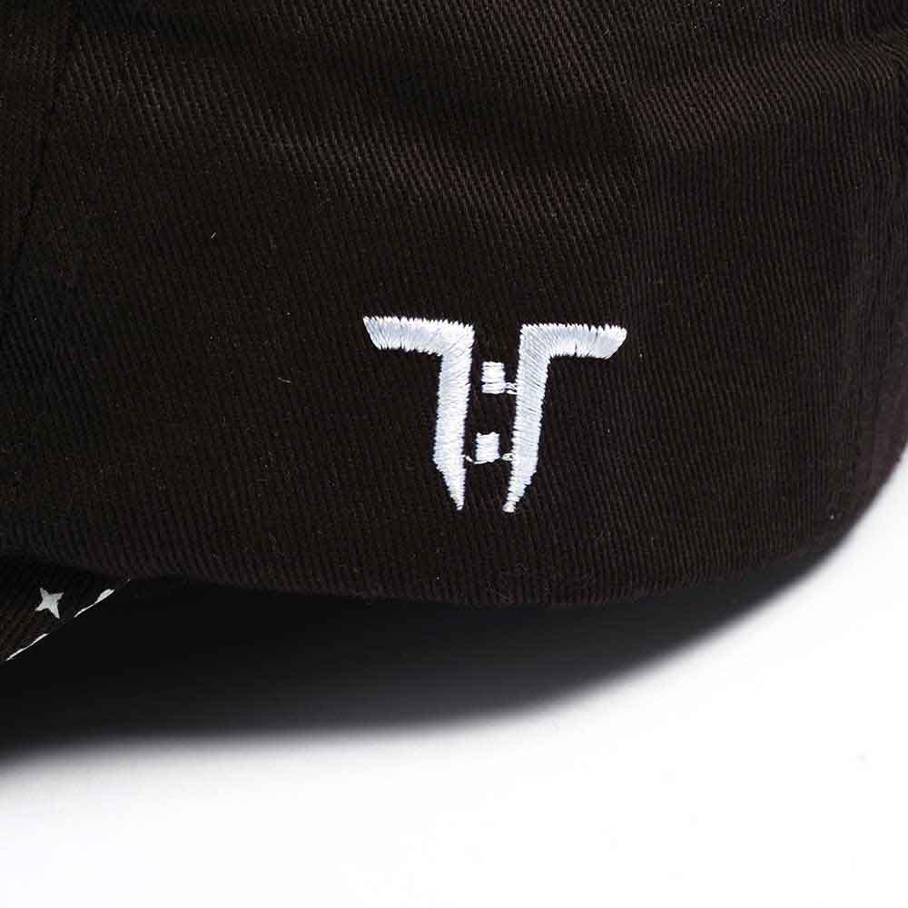 Tokyo Time Unisex Baseball Cap: UFC Paisley (Black & White)