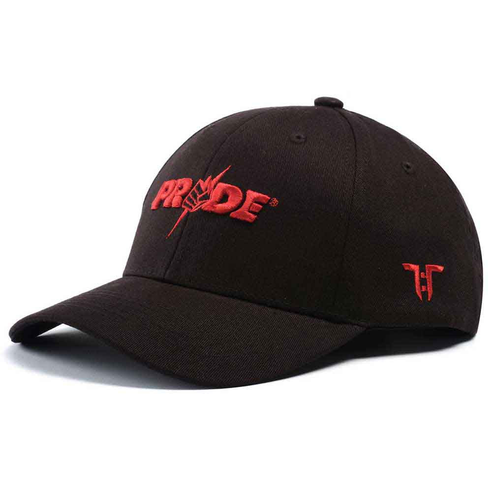 Tokyo Time Unisex Baseball Cap: UFC Pride Centre Red Logo (Black)