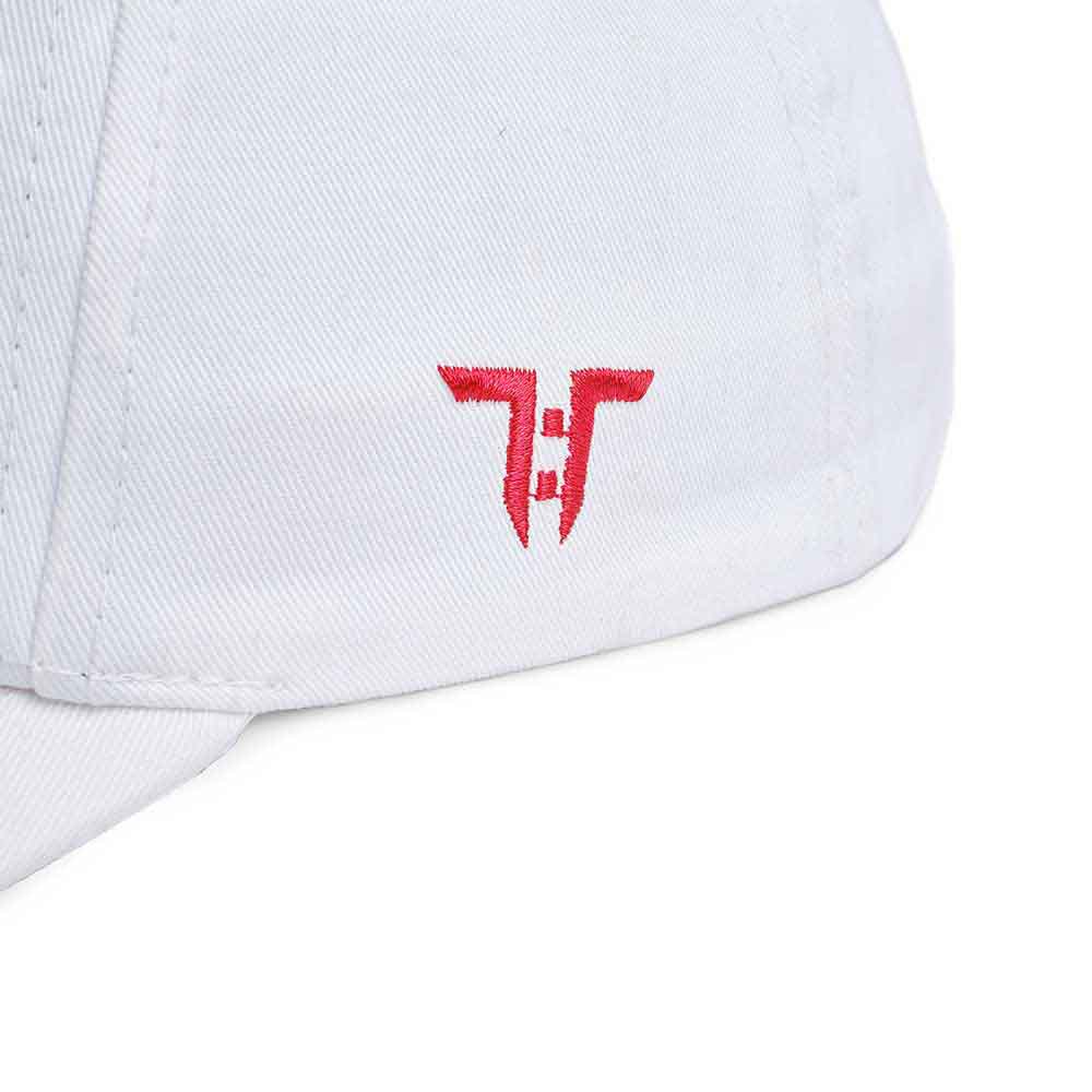 Tokyo Time Unisex Baseball Cap: UFC Pride Centre Red Logo (White)
