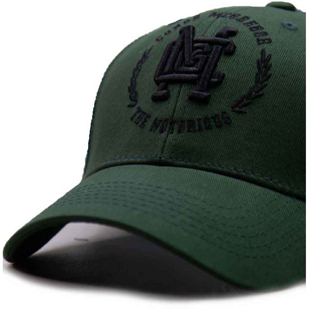 Tokyo Time Unisex Baseball Cap: UFC McGregor Black Wreath Logo (Green)