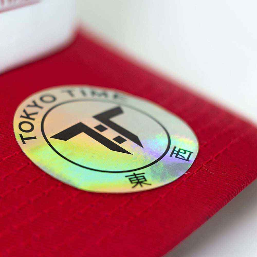 Tokyo Time Unisex Mesh Back Cap: NFLPA Patrick Mahomes Emoji (White & Red)
