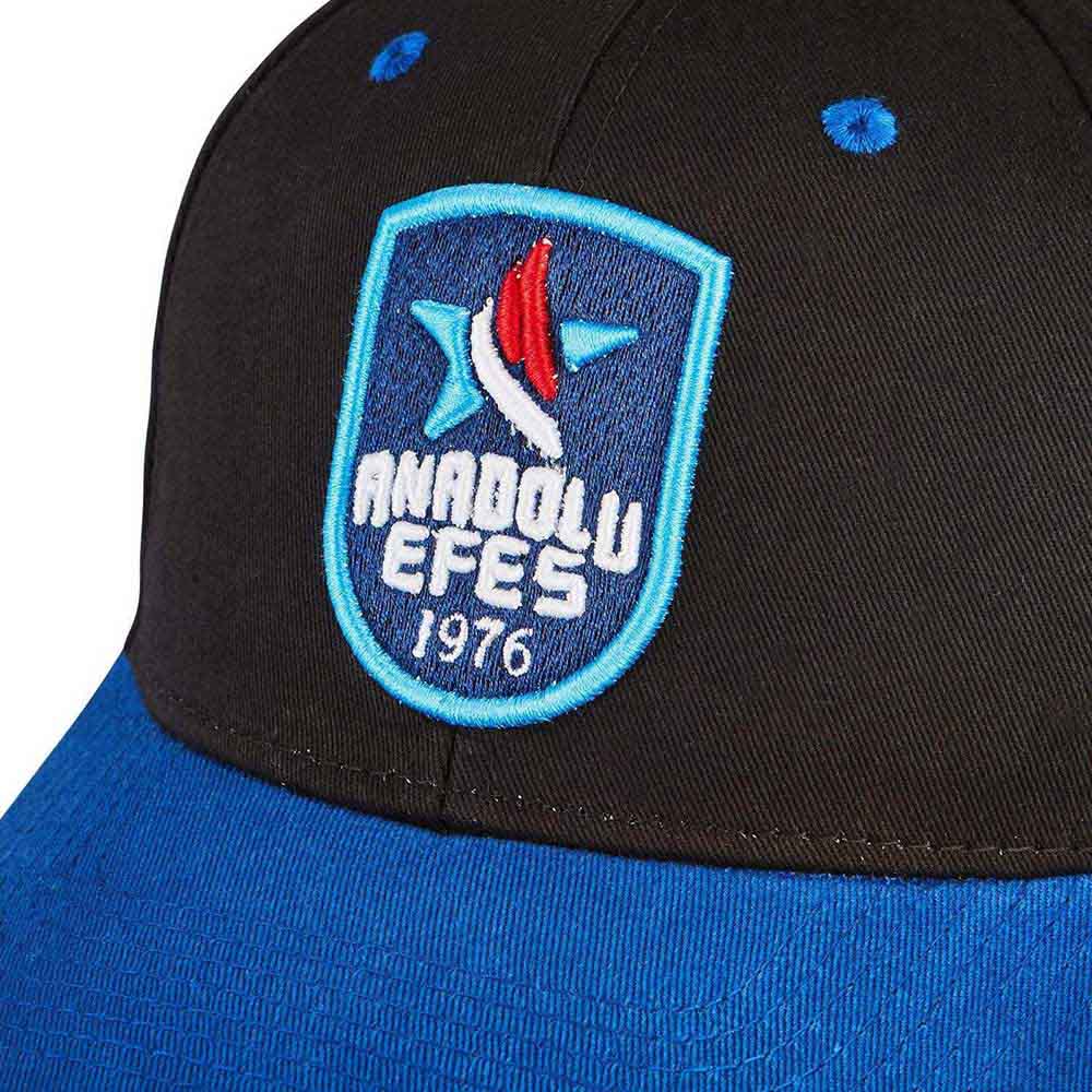 Tokyo Time Unisex Baseball Cap: Euroleague Basketball Anadolu Efes Istanbul (Black & Blue)