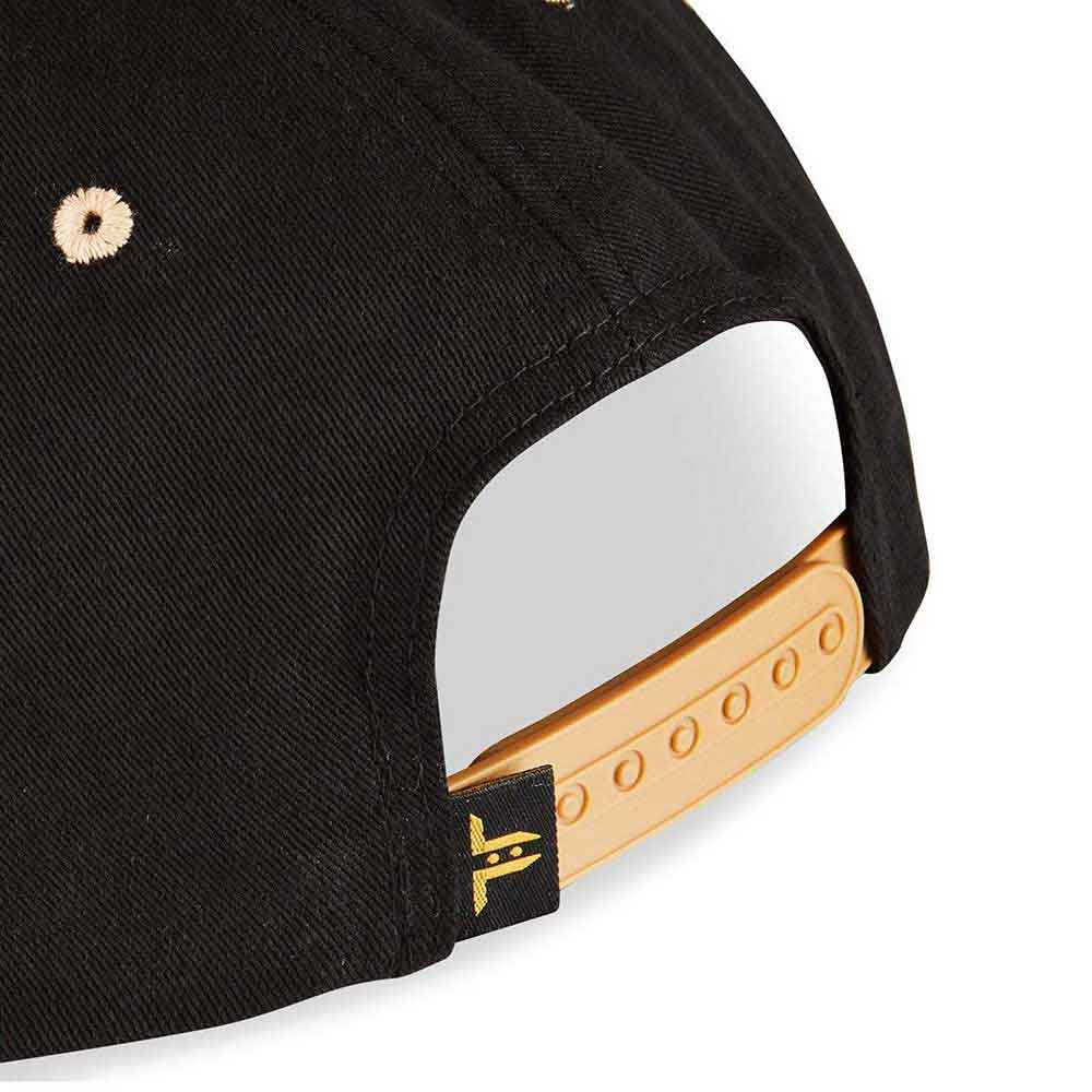 Tokyo Time Unisex Baseball Cap: Euroleague Basketball Crvena Zvezda Mts Belgrade (Black & Gold)