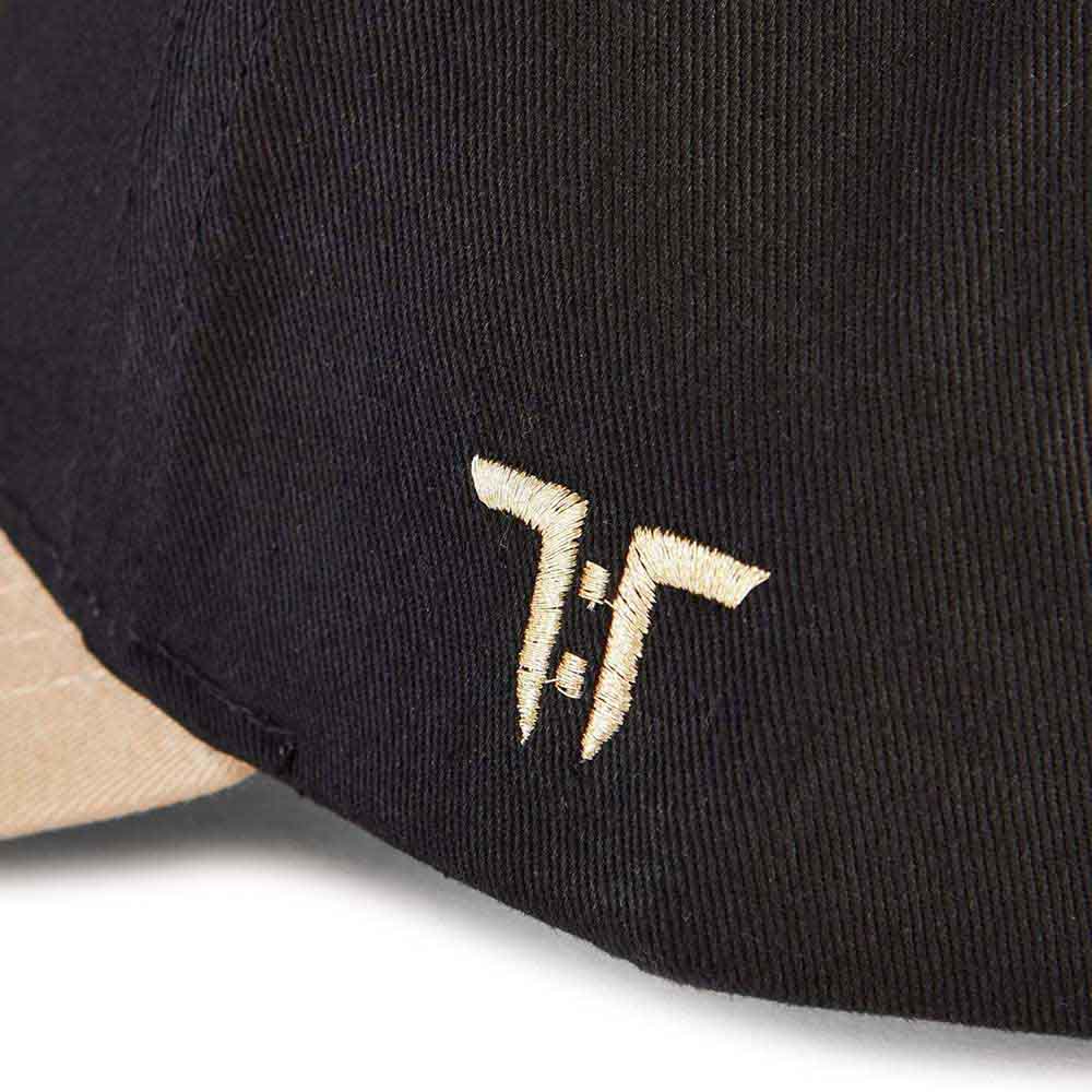 Tokyo Time Unisex Baseball Cap: Euroleague Basketball Crvena Zvezda Mts Belgrade (Black & Gold)