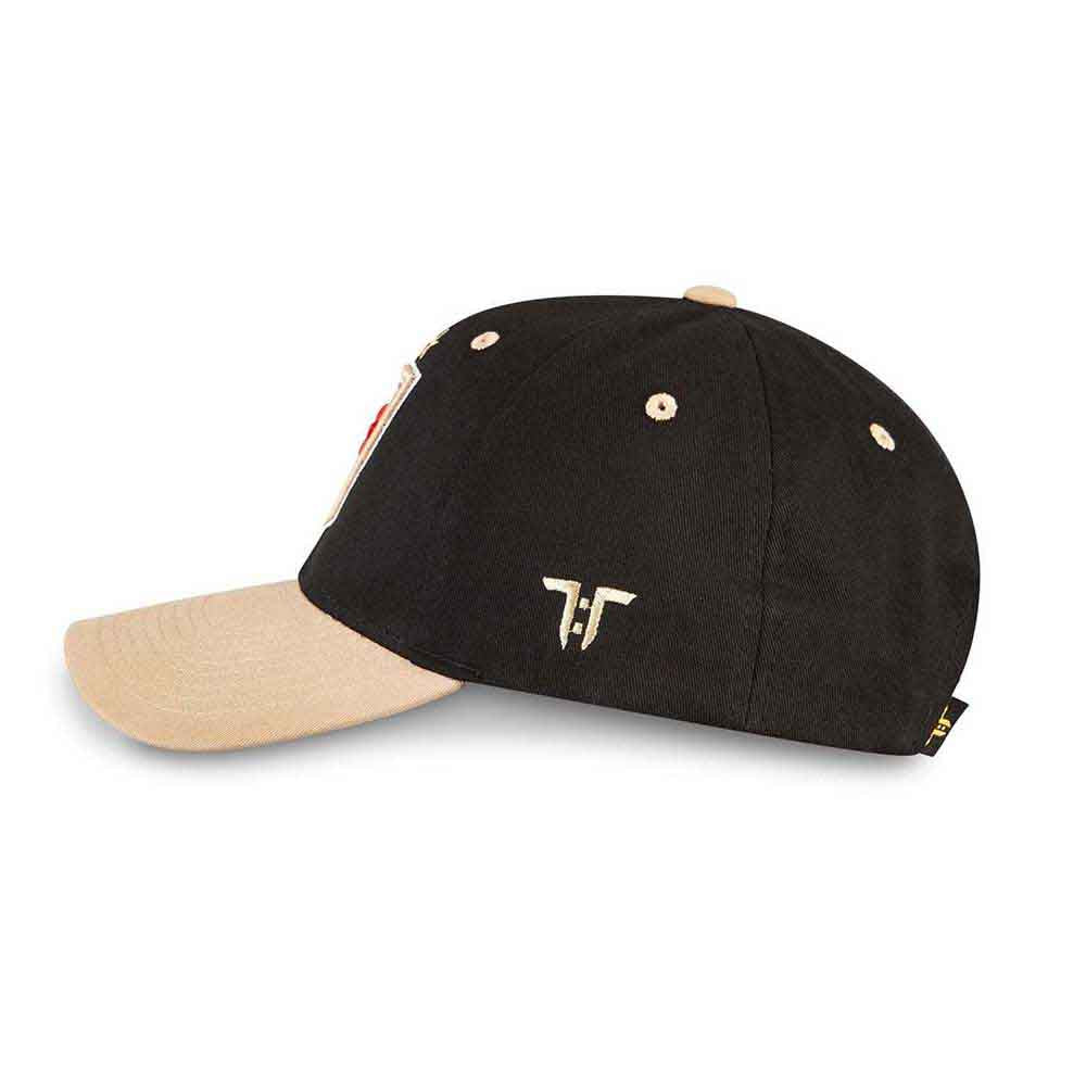Tokyo Time Unisex Baseball Cap: Euroleague Basketball Crvena Zvezda Mts Belgrade (Black & Gold)