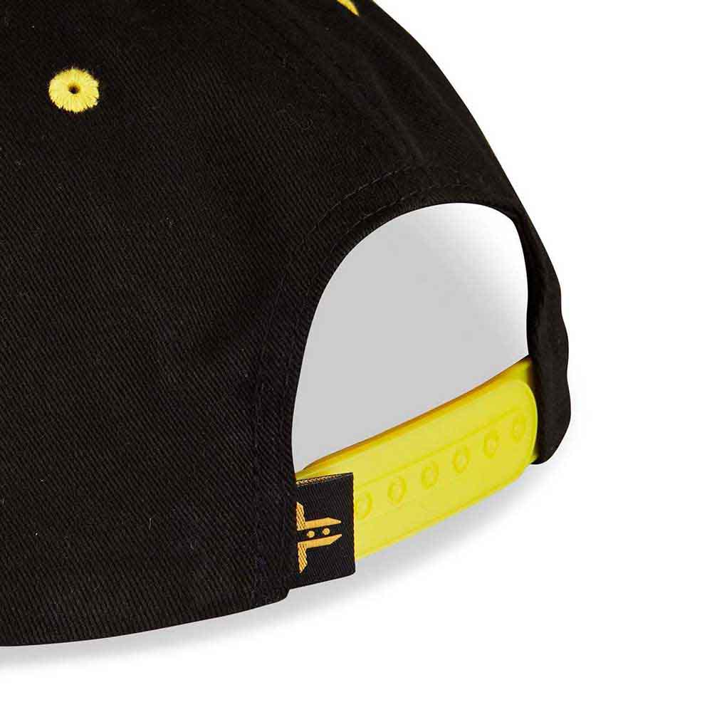 Tokyo Time Unisex Baseball Cap: Euroleague Basketball Maccabi Playtika Tel Aviv (Black & Yellow)