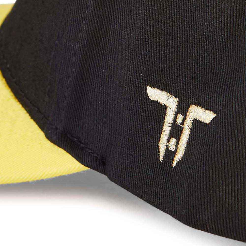 Tokyo Time Unisex Baseball Cap: Euroleague Basketball Maccabi Playtika Tel Aviv (Black & Yellow)