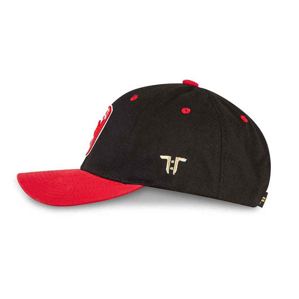 Tokyo Time Unisex Baseball Cap: Euroleague Basketball Olympiacos Piraeus (Black & Red)