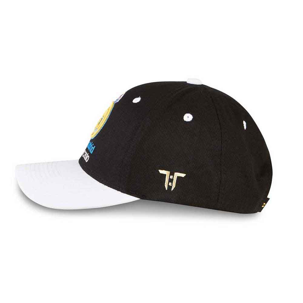 Tokyo Time Unisex Baseball Cap: Euroleague Basketball Real Madrid (Black & White)