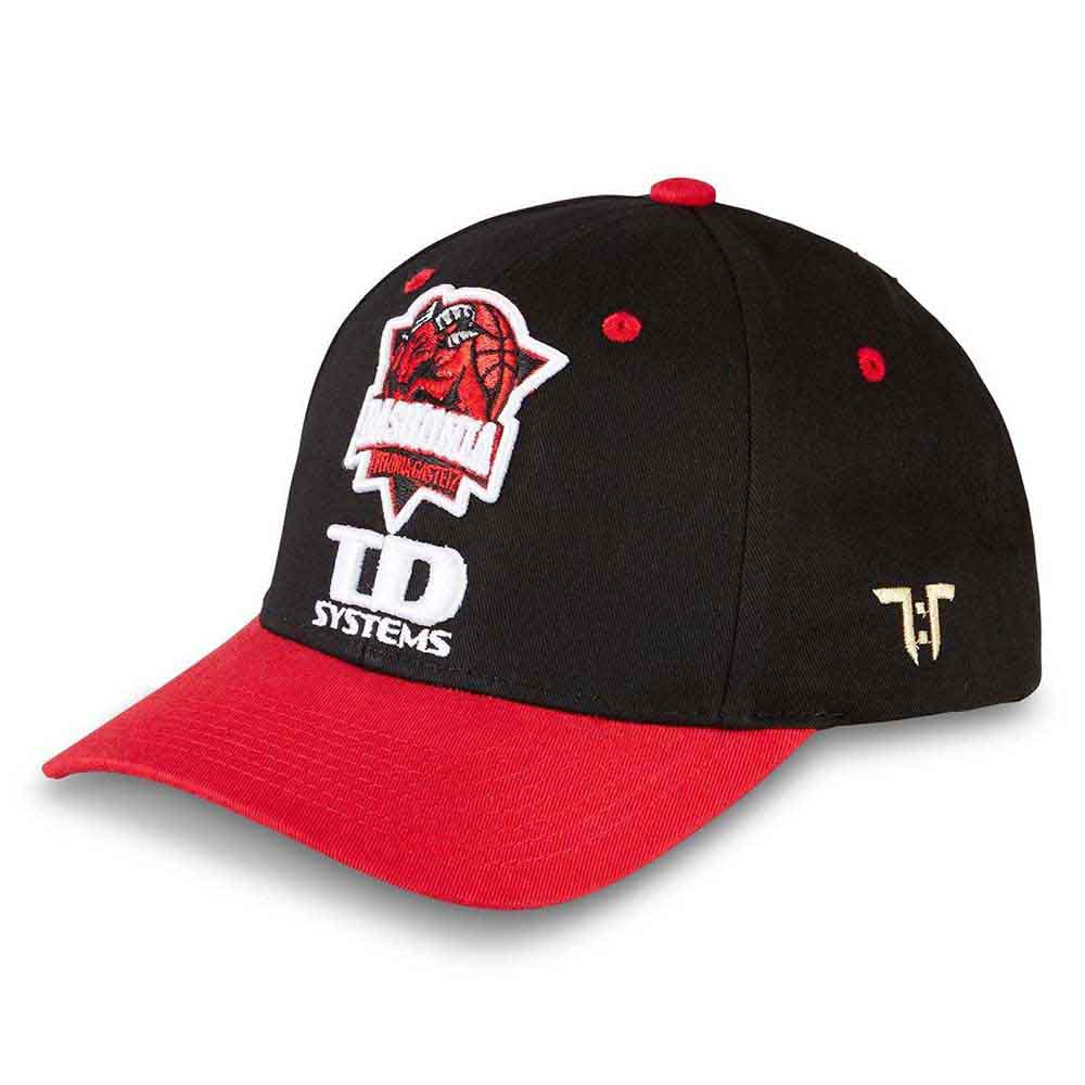 Tokyo Time Unisex Baseball Cap: Euroleague Basketball Baskonia Vitoria Gasteiz (Black & Red)