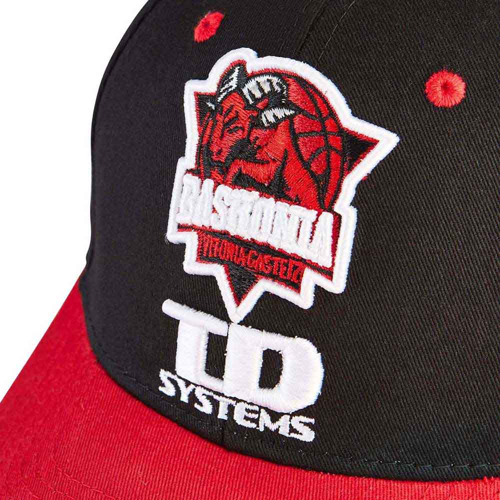 Tokyo Time Unisex Baseball Cap: Euroleague Basketball Baskonia Vitoria Gasteiz (Black & Red)