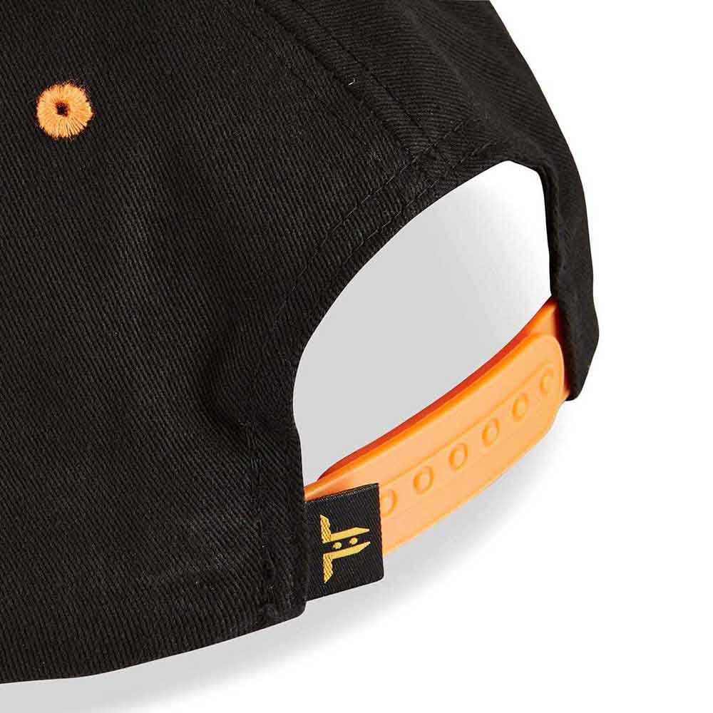 Tokyo Time Unisex Baseball Cap: Euroleague Basketball Valencia Basket Club (Black & Orange)