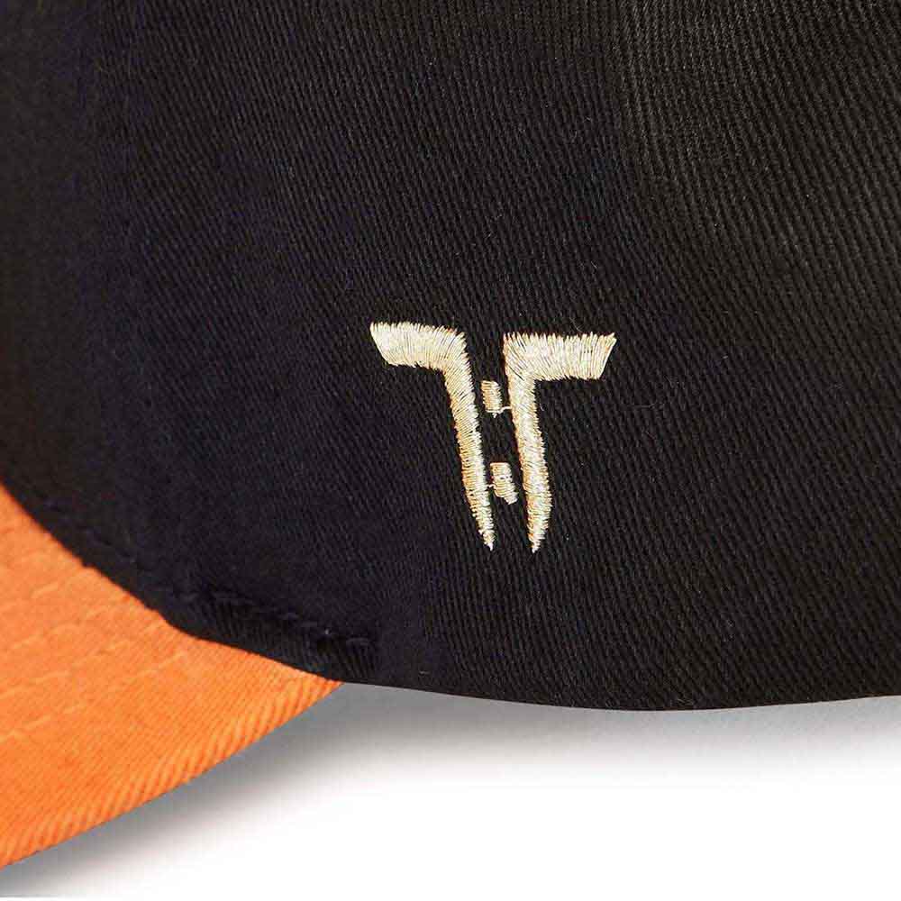 Tokyo Time Unisex Baseball Cap: Euroleague Basketball Valencia Basket Club (Black & Orange)