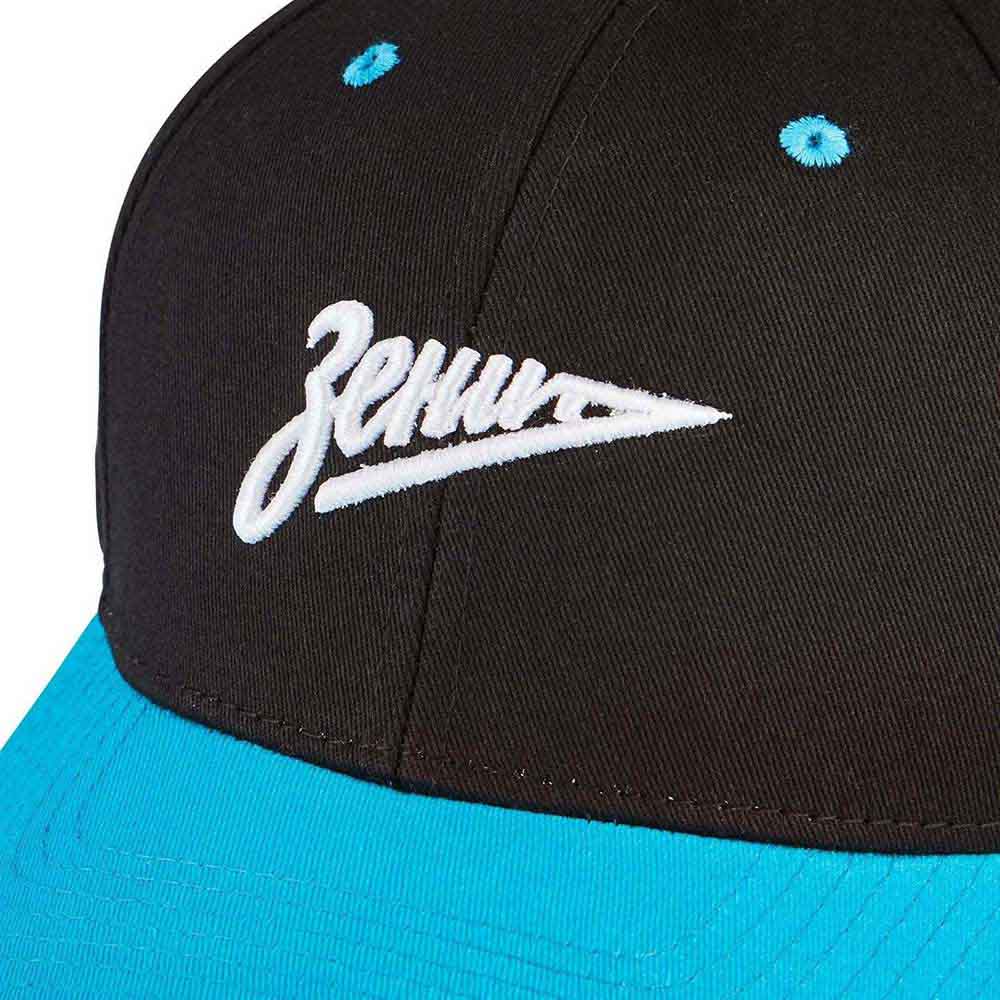 Tokyo Time Unisex Baseball Cap: Euroleague Basketball Zenit St Petersburg (Black & Blue)