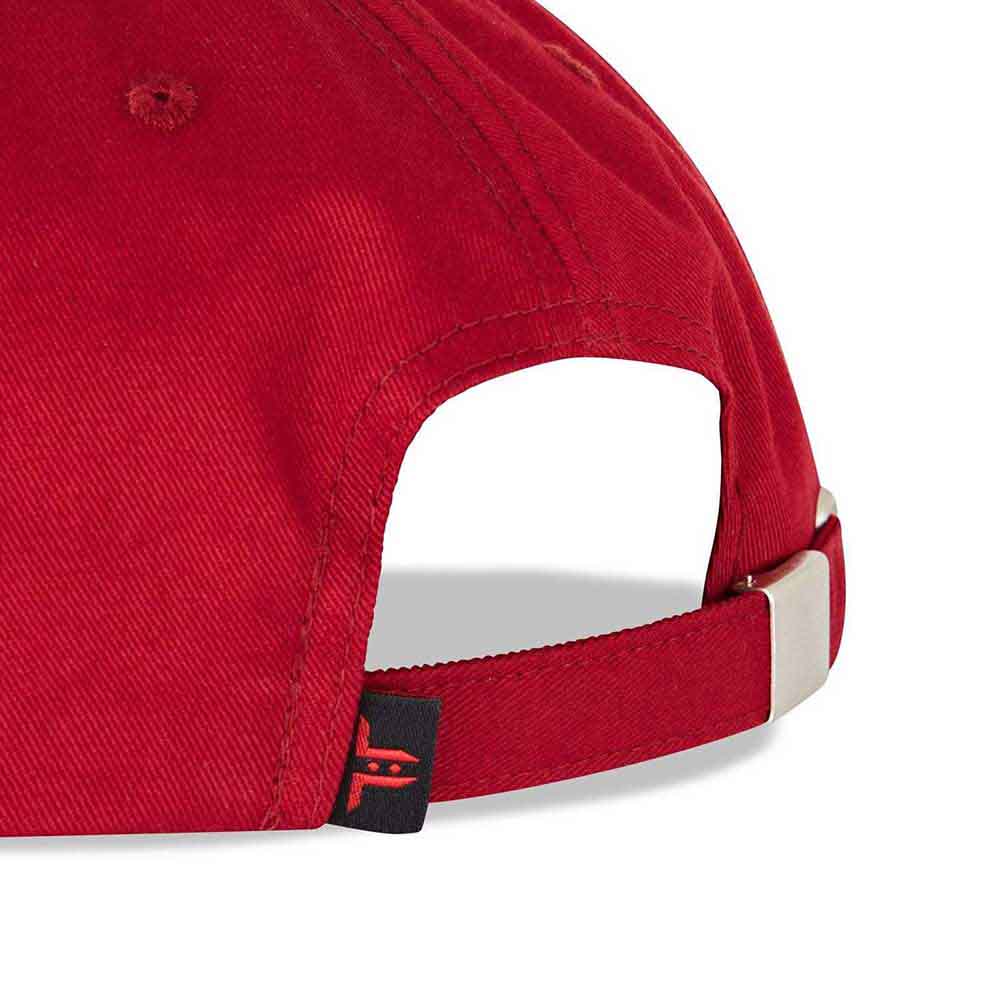 Tokyo Time Unisex Baseball Cap: One Championship White Logo (Red)