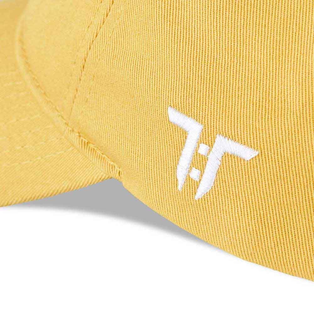 Tokyo Time Unisex Baseball Cap: One Championship White Logo (Yellow)