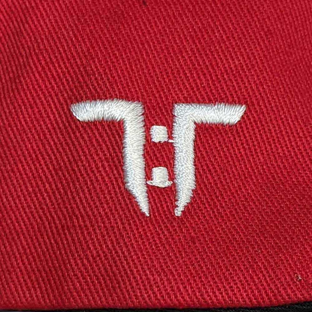 Tokyo Time Unisex Baseball Cap: Prema (Red)