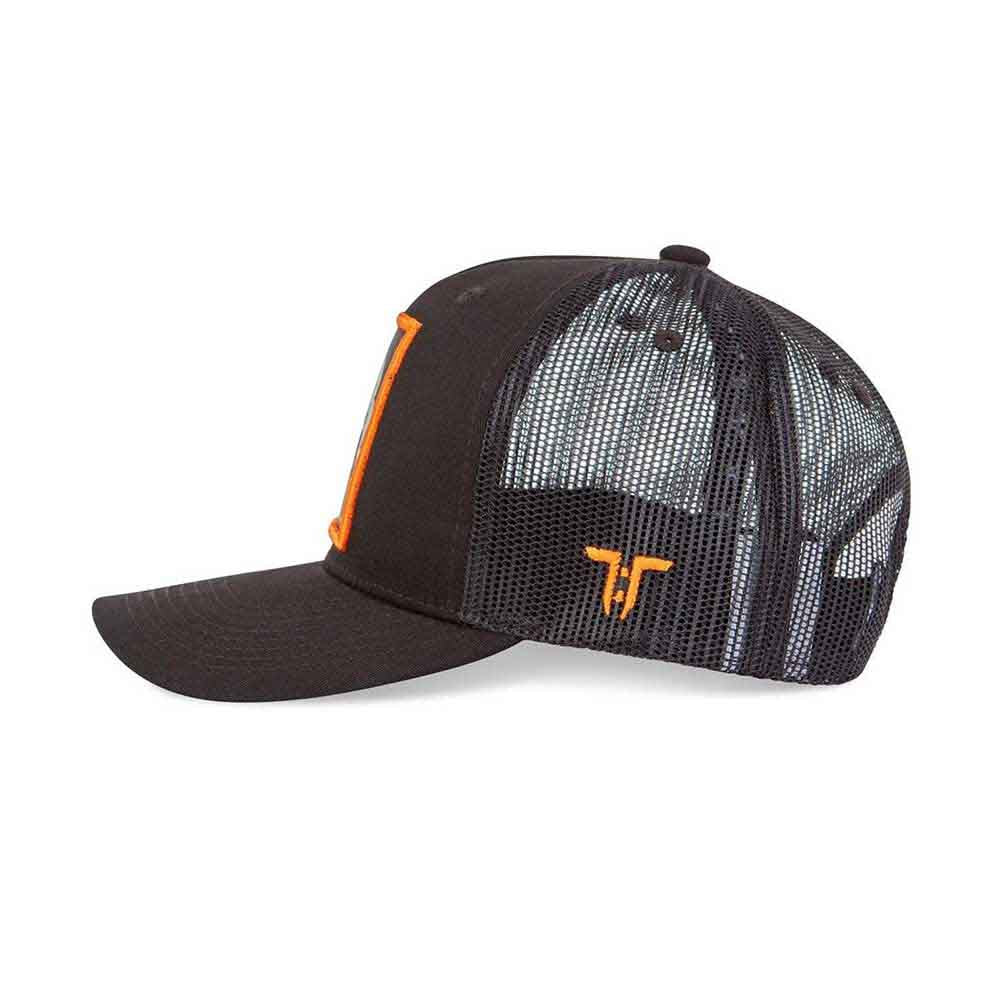 Tokyo Time Unisex Mesh Back Cap: Sumo (Black)