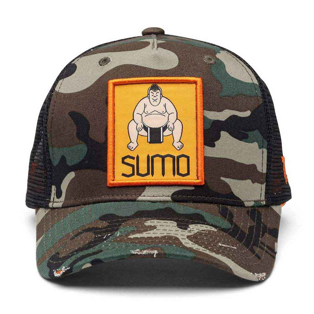 Tokyo Time Kids Mesh Back Cap: Sumo (Camouflage)