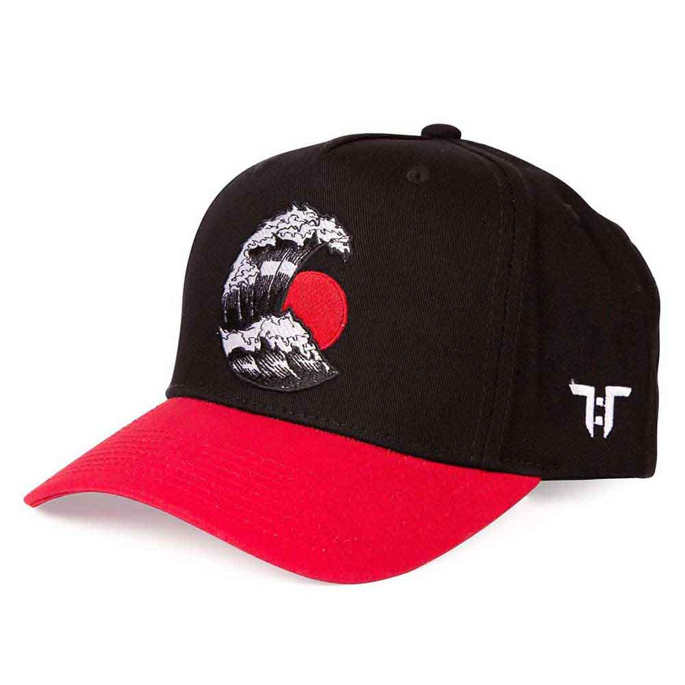 Tokyo Time Unisex Baseball Cap: Kanagawa (Black) (LOS)