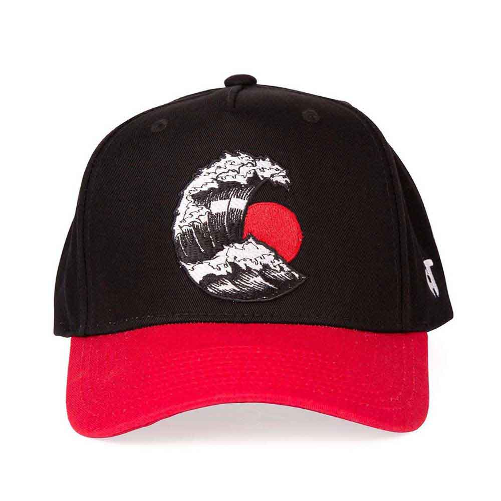 Tokyo Time Unisex Baseball Cap: Kanagawa (Black) (LOS)