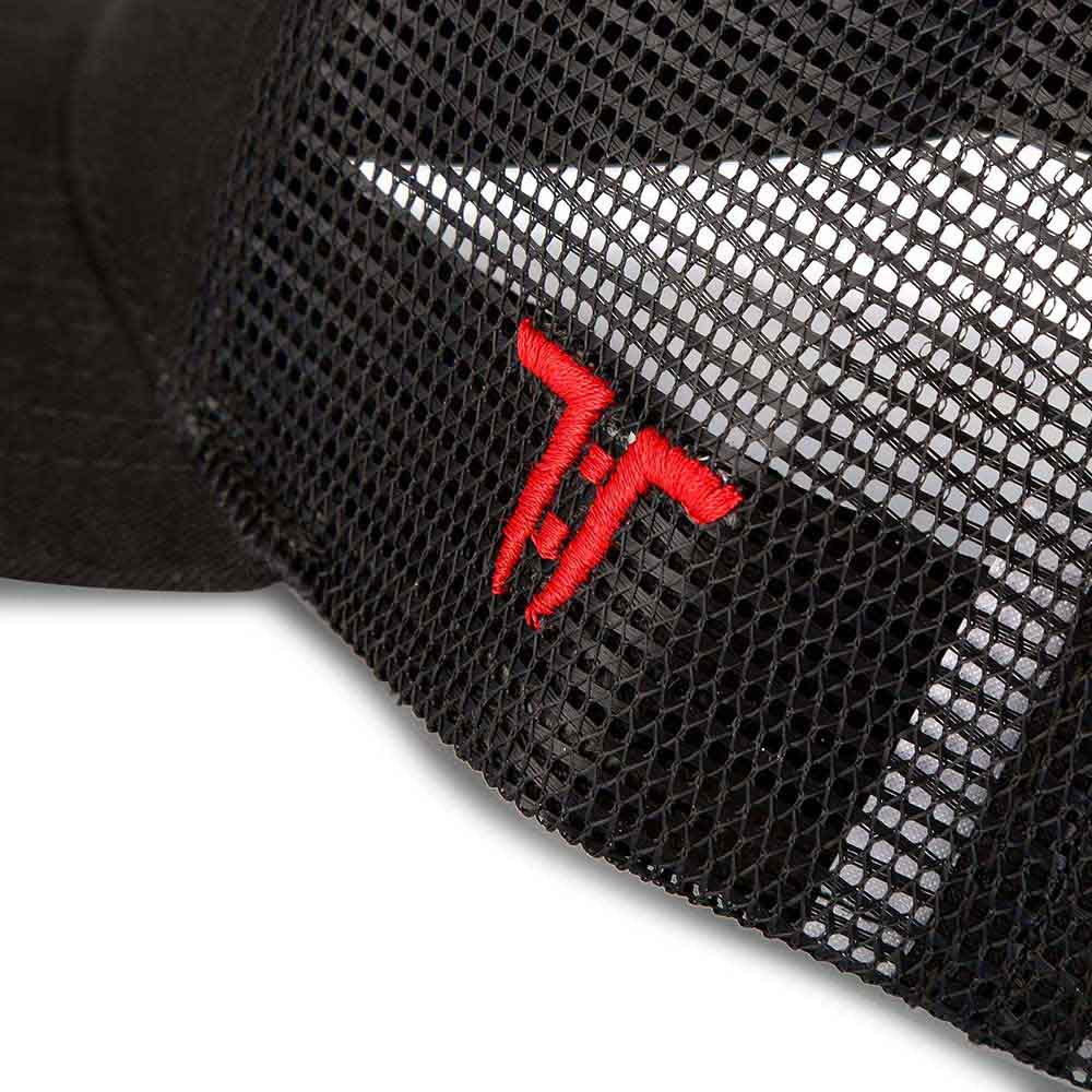 Tokyo Time Unisex Mesh Back Cap: Tattoo Geisha (Black)