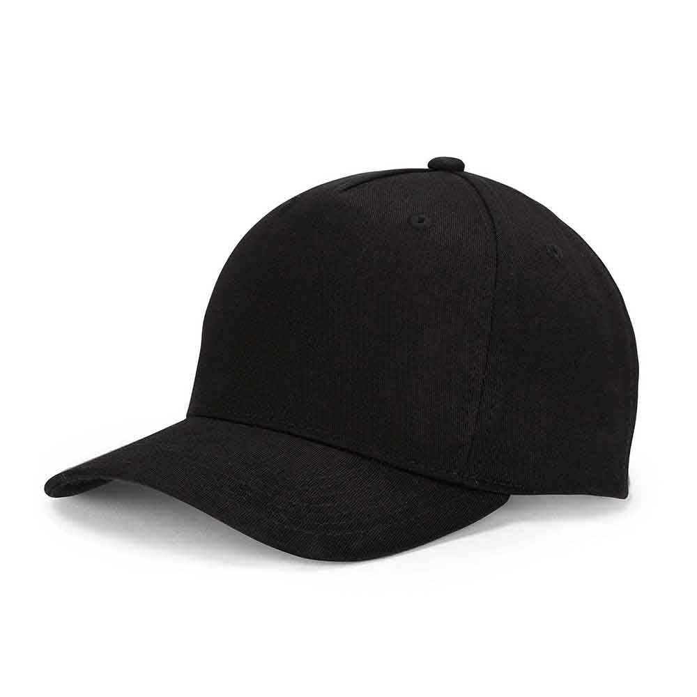 Tokyo Time Unisex Snapback Cap: Base (Black)