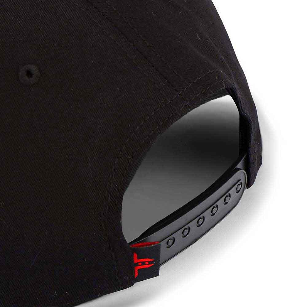 Tokyo Time Unisex Snapback Cap: Base (Black)