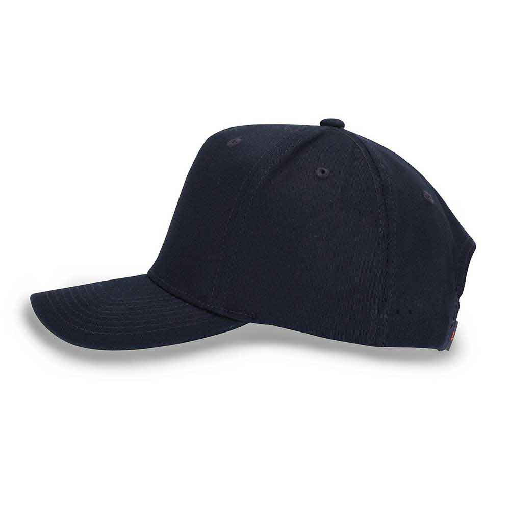 Tokyo Time Unisex Snapback Cap: Base (Navy Blue)