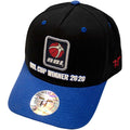 Tokyo Time Unisex Baseball Cap: British Basketball League Cup Winner 2020 (Black & Blue)