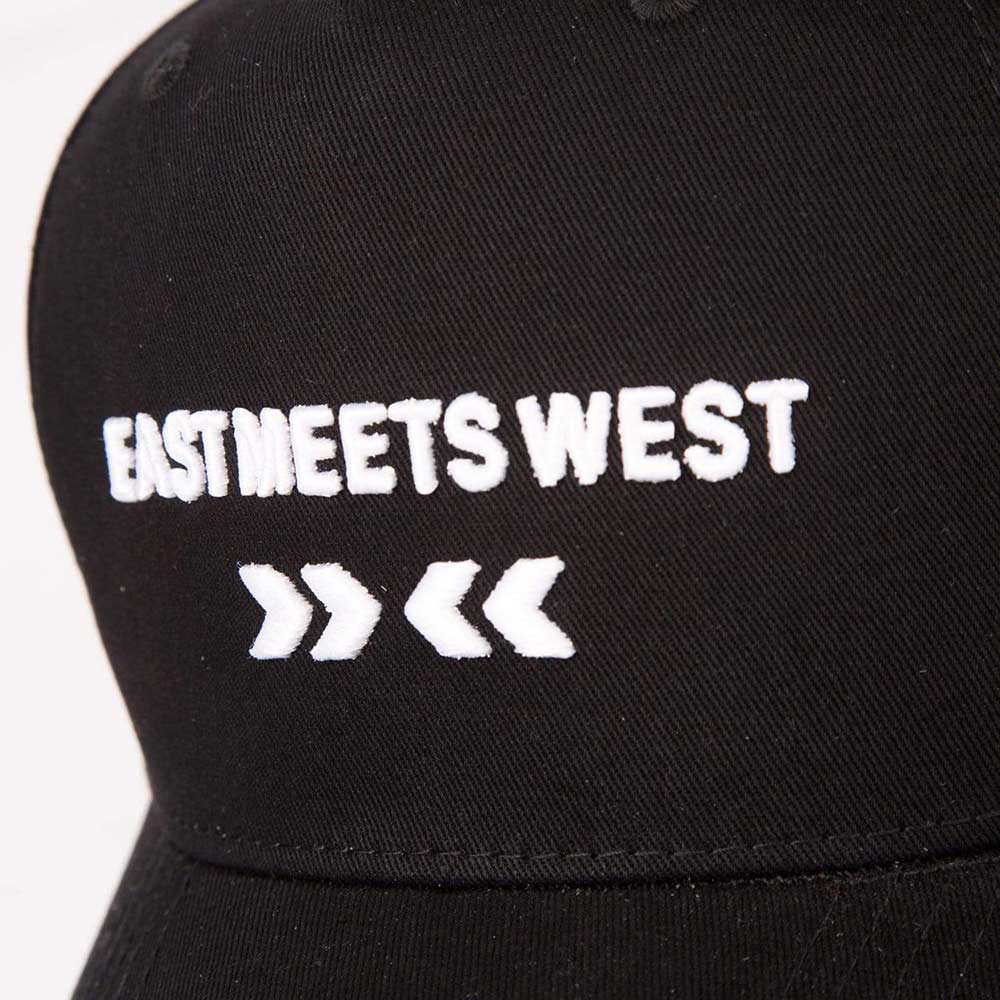 Tokyo Time Unisex Baseball Cap: East Meets West (Black)