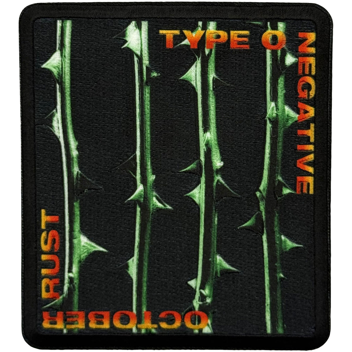 TypeONegative_October Rust_Woven Patch