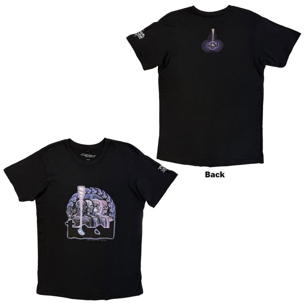 Tool Unisex Premium Carbon T-Shirt: Lateralus Dissection (Back Print) (Black)