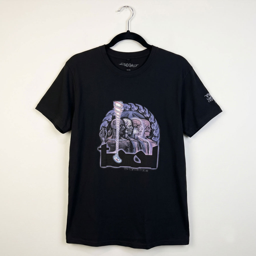 Tool Unisex Premium Carbon T-Shirt: Lateralus Dissection (Back Print) (Black)