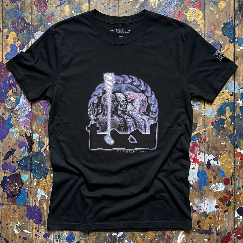Tool Unisex Premium Carbon T-Shirt: Lateralus Dissection (Back Print) (Black)