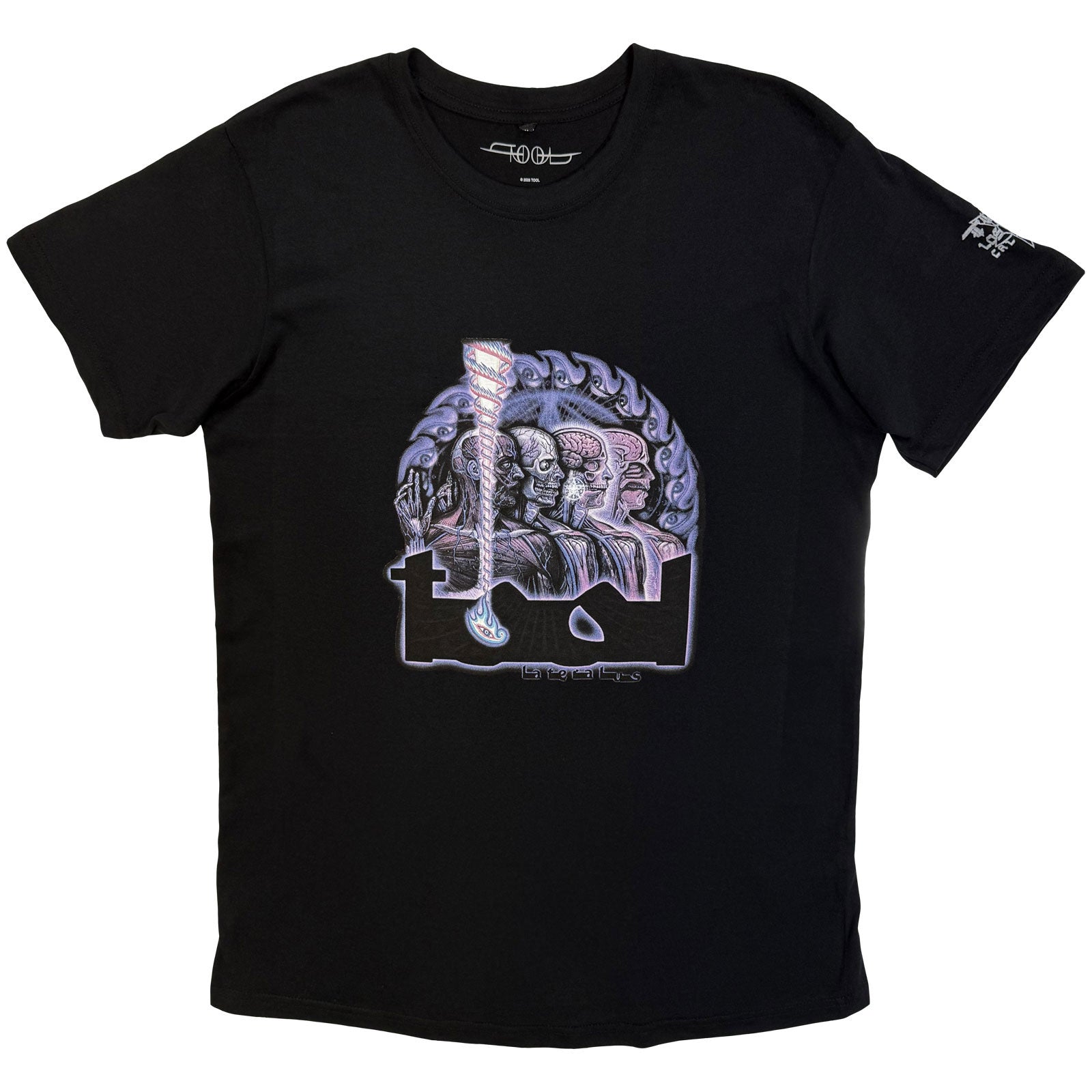 Tool Unisex Premium Carbon T-Shirt: Lateralus Dissection (Back Print) (Black)